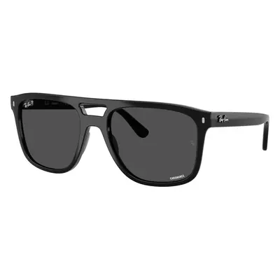 Ray-Ban Unisex Sunglass RB2213CH Chromance - Frame color: Black, Lens color: Polar Dark Grey