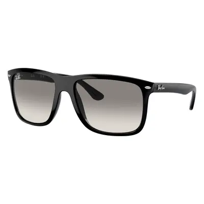 Ray-Ban Unisex Sunglass RB4547 Boyfriend Two - Frame color: Black, Lens color: Light Grey