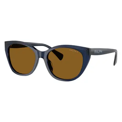 Ralph Woman Sunglass RA5324U - Frame color: Shiny Transparent Blue, Lens color: Polar Brown