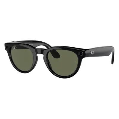 Ray-Ban Unisex RW4009 Ray-Ban | Meta Headliner - Frame color: Black, Lens color: G-15 Green