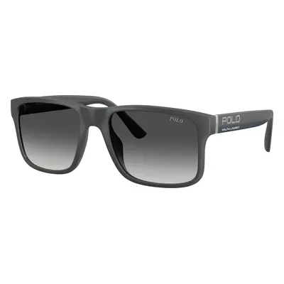 Polo Ralph Lauren Man Sunglass PH4195U - Frame color: Matte Dark Grey, Lens color: Gradient Gre