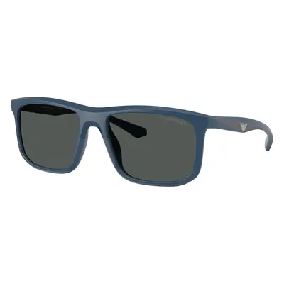 Emporio Armani Man Sunglass EA4234U - Frame color: Matte Blue, Lens color: Dark Grey