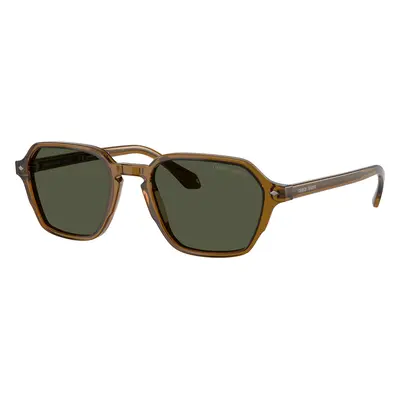 Giorgio Armani Man Sunglass AR8220 - Frame color: Transparent Green, Lens color: Green