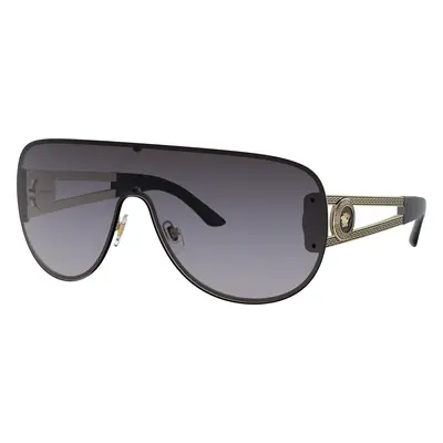 Versace Woman Sunglass VE2166 - Frame color: Pale Gold, Lens color: Light Grey Gradient Dark Bl