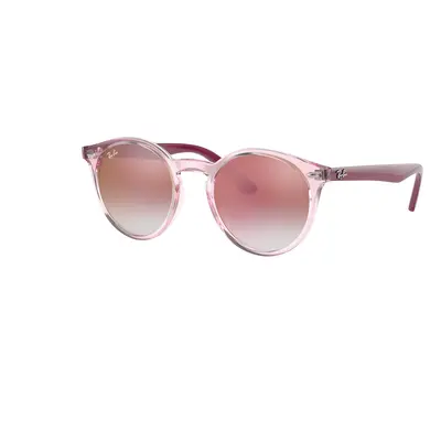 Ray-Ban Unisex Sunglass RB9064S Kids - Frame color: Transparent Pink, Lens color: Clear Gradien