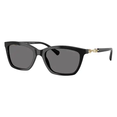 Emporio Armani Woman Sunglass EA4238 - Frame color: Shiny Black, Lens color: Dark Grey Polar