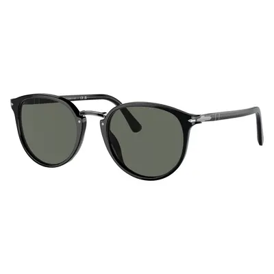 Persol Man Sunglass PO3210S - Frame color: Black, Lens color: Green