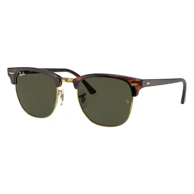 Ray-Ban Unisex Sunglass RB3016F Clubmaster Classic - Frame color: Tortoise On Gold, Lens color: