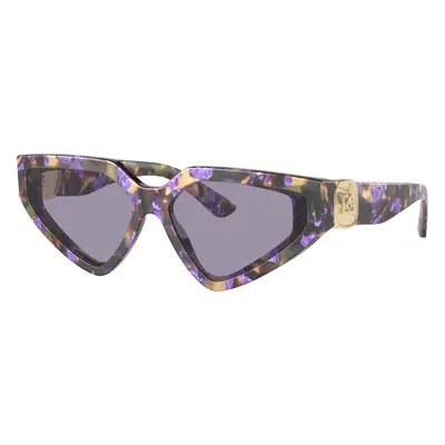 Dolce&Gabbana Woman Sunglass DG4469 - Frame color: Havana Blue Pearl, Lens color: Grey