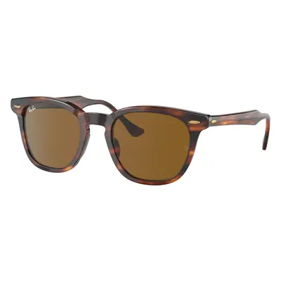 Ray-Ban Unisex Sunglass RB2298 Hawkeye - Frame color: Striped Havana, Lens color: Brown