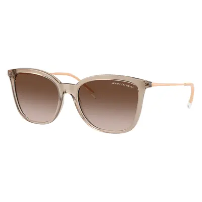 Armani Exchange Woman Sunglass AX4151S - Frame color: Opalescent Light Beige, Lens color: Gradi