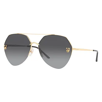 Cartier Woman Sunglass CT0355S - Frame color: Gold, Lens color: Grey