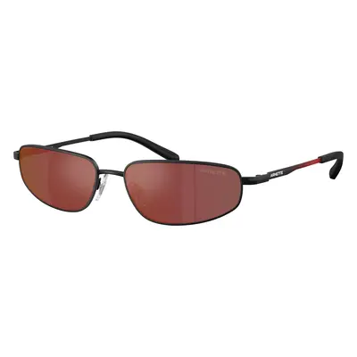 Arnette Man Sunglass AN3092 Narro - Frame color: Matte Black, Lens color: Grey Mirror Orange/Ye