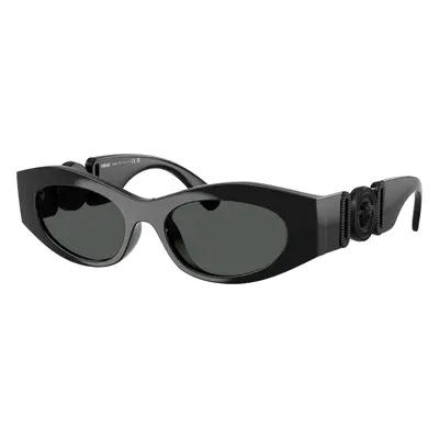 Versace Woman Sunglass VE4480U - Frame color: Black, Lens color: Dark Grey