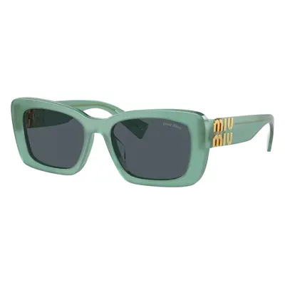 Miu Miu Woman Sunglass MU 07YS - Frame color: Opal Anise, Lens color: Dark Grey