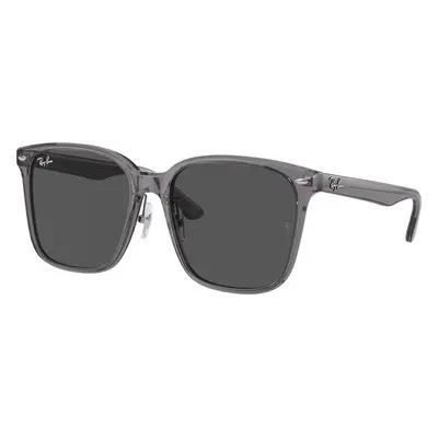 Ray-Ban Unisex Sunglass RB2206D - Frame color: Transparent Grey, Lens color: Dark Grey