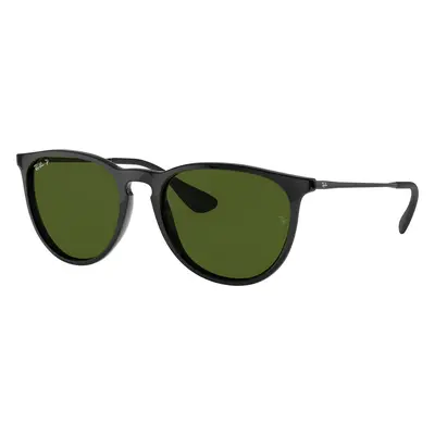 Ray-Ban Woman Sunglass RB4171F Erika Classic - Frame color: Black, Lens color: G-15 Green