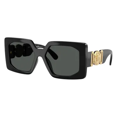 Versace Woman Sunglass VE4478U - Frame color: Black, Lens color: Dark Grey