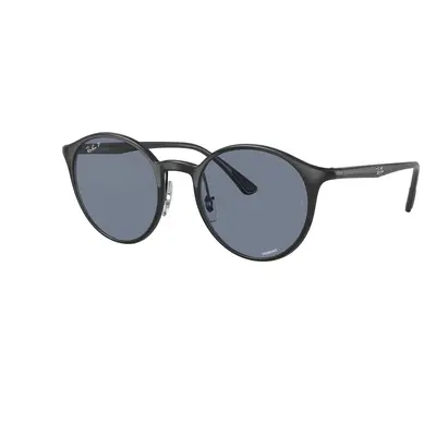 Ray-Ban Unisex Sunglass RB4336CH Chromance - Frame color: Black, Lens color: Blue