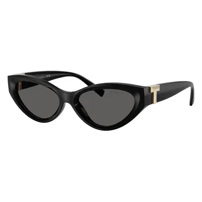 Tiffany & Co. Woman Sunglass TF4225U - Frame color: Black, Lens color: Dark Grey