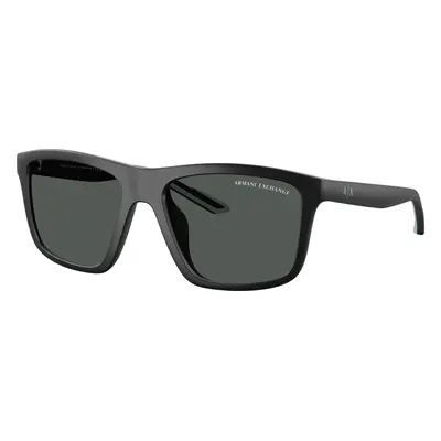 Armani Exchange Man Sunglass AX4149SU - Frame color: Matte Black, Lens color: Dark Grey