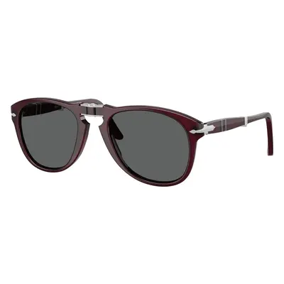 Persol Man Sunglass PO0714 714 - Original - Frame color: Milky Plum, Lens color: Dark Grey