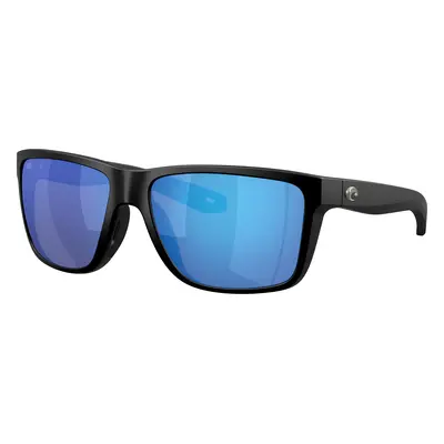 Costa Man Sunglass 6S9120 Broadbill II - Frame color: Matte Black, Lens color: Blue Mirror