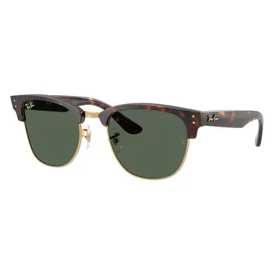 Ray-Ban Unisex Sunglass RBR0504S Clubmaster Reverse - Frame color: Havana, Lens color: Dark Gre