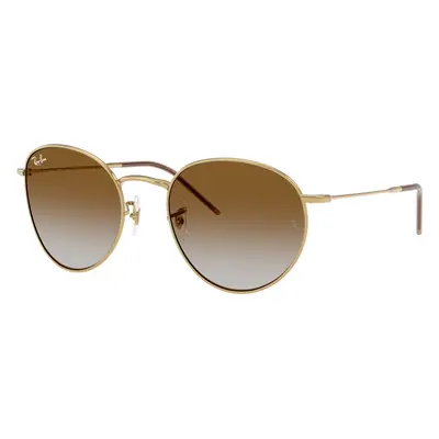 Ray-Ban Unisex Sunglass RBR0103S Round Reverse - Frame color: Arista Gold, Lens color: Clear Gr