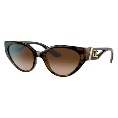 Dolce&Gabbana Woman Sunglass DG6146 - Frame color: Havana, Lens color: Gradient Brown