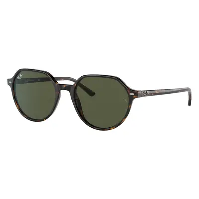 Ray-Ban Unisex Sunglass RB2195 Thalia - Frame color: Havana, Lens color: Green