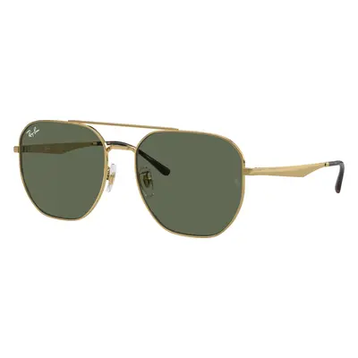 Ray-Ban Unisex Sunglass RB3724D - Frame color: Arista Gold, Lens color: Dark Green