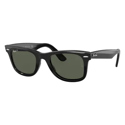 Ray-Ban Unisex Sunglass RB2140F Original Wayfarer Classic - Frame color: Black, Lens color: G-1