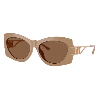 Michael Kors Woman Sunglass MK2235U Navarra - Frame color: Camel, Lens color: Brown Solid