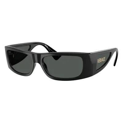 Versace Man Sunglass VE4482 - Frame color: Black, Lens color: Dark Grey