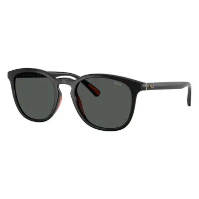 Polo Ralph Lauren Man Sunglass PH4222U - Frame color: Shiny Black, Lens color: Dark Grey