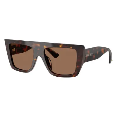 Jimmy Choo Woman Sunglass JC5026U - Frame color: Havana, Lens color: Dark Brown