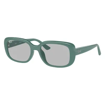 Ray-Ban Unisex Sunglass RB4421D Bio-Based - Frame color: Algae Green, Lens color: Light Grey