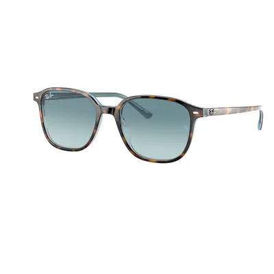 Ray-Ban Unisex Sunglass RB2193 Leonard - Frame color: Havana On Light Blue, Lens color: Blue