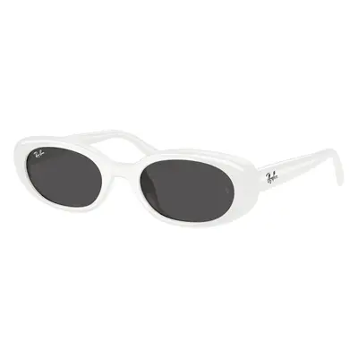 Ray-Ban Unisex Sunglass RB4441D Bio-Based - Frame color: White, Lens color: Dark Grey