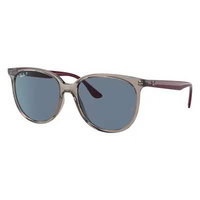 Ray-Ban Woman Sunglass RB4378 - Frame color: Transparent Grey, Lens color: Dark Blue