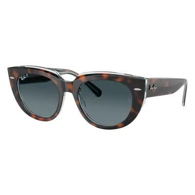 Ray-Ban Woman Sunglass RB2286 Doreen - Frame color: Dark Havana On Transparent Multicolour, Len