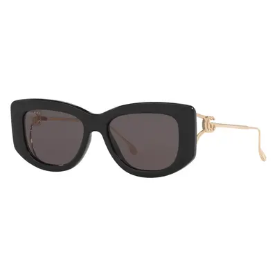 Gucci Woman Sunglass GG1566S - Frame color: Black, Lens color: Grey