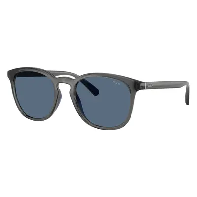 Polo Ralph Lauren Man Sunglass PH4222U - Frame color: Shiny Transparent Grey, Lens color: Dark 