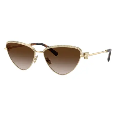 Tiffany & Co. Woman Sunglass TF3107KB - Frame color: Pale Gold Plated, Lens color: Brown Gradie