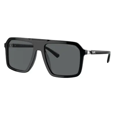 Michael Kors Man Sunglass MK2218U Murren - Frame color: Black, Lens color: Dark Grey Solid