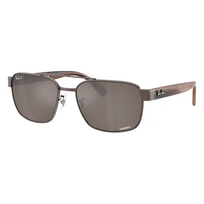 Ray-Ban Unisex Sunglass RB3751CH Chromance - Frame color: Copper, Lens color: Polar Brown