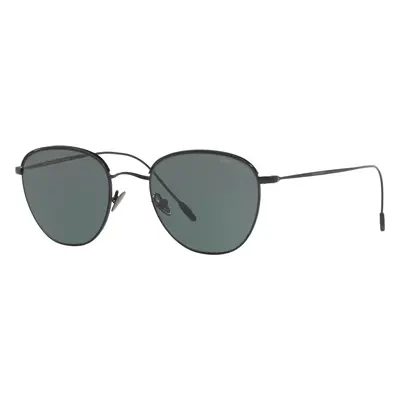 Giorgio Armani Man Sunglass AR6048 - Frame color: Matte Black/Black, Lens color: Green