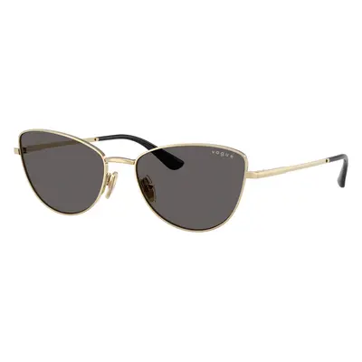 Vogue Eyewear Woman Sunglass VO4324S - Frame color: Pale Gold, Lens color: Black Smoke