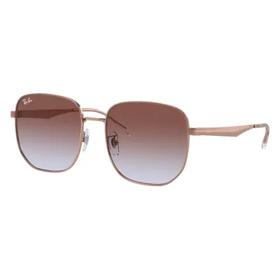 Ray-Ban Unisex Sunglass RB3713D - Frame color: Rose Gold, Lens color: Violet